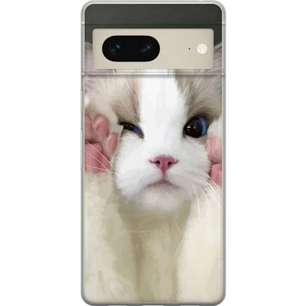 Google Pixel 7 Gennemsigtig cover Kat