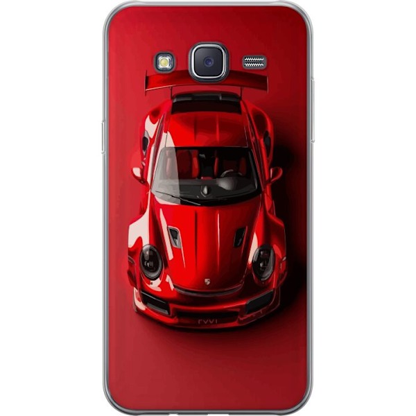 Samsung Galaxy J5 Gennemsigtig cover Porsche