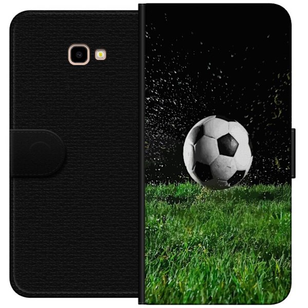 Samsung Galaxy J4+ Lommeboketui Fotballhandling