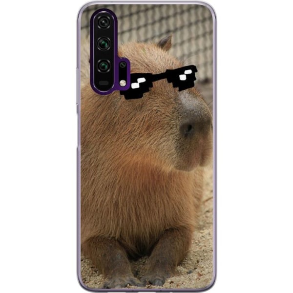 Honor 20 Pro  Gennemsigtig cover Capybara