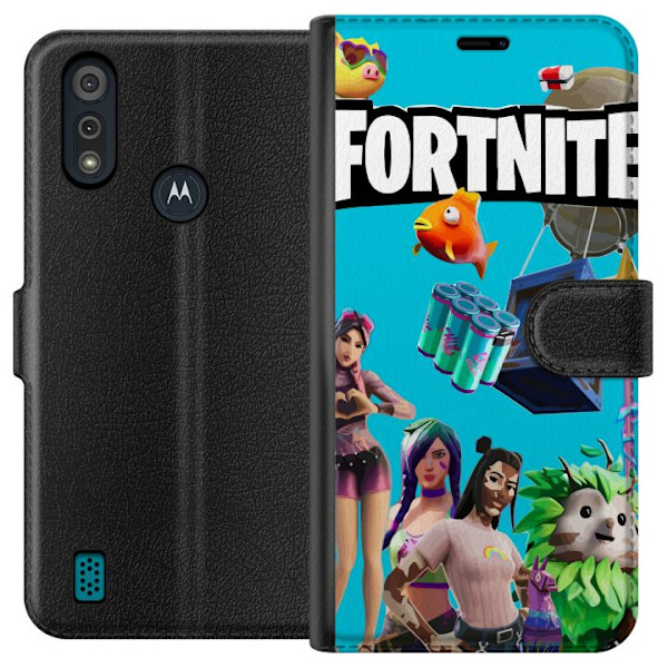 Motorola Moto E6i Tegnebogsetui Fortnite