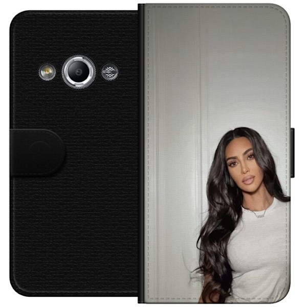 Samsung Galaxy Xcover 3 Plånboksfodral Kim Kardashian – Iconic Style Collection