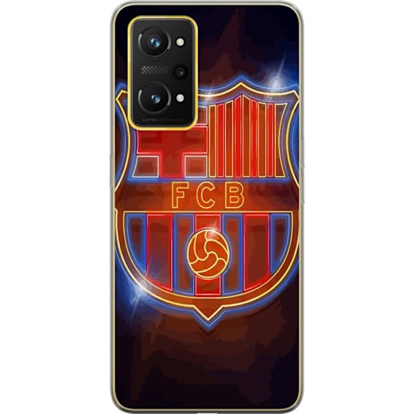 Realme GT Neo 3T Läpinäkyvä kuori FC Barcelona