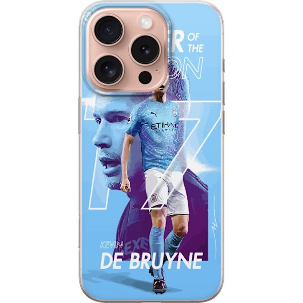 Apple iPhone 16 Pro Gennemsigtig cover Kevin De Bruyne