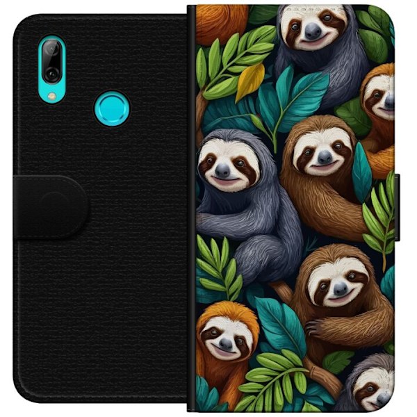 Huawei P smart 2019 Tegnebogsetui Sengångarstil - afslappet m