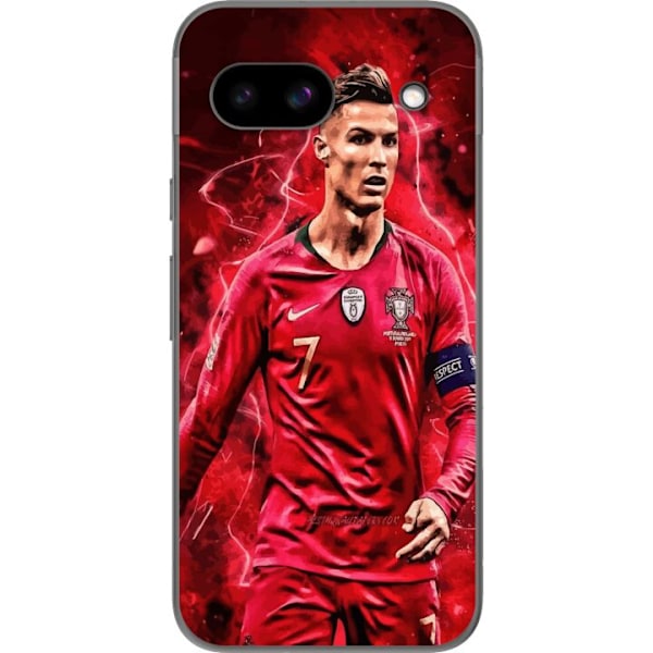 Google Pixel 8a Gennemsigtig cover Ronaldo Færdigheder - CR7