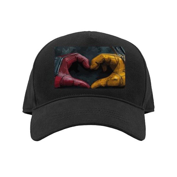 Caps for Voksen | Klassisk Justerbar Caps Wolverine Deadpool svart Voksen