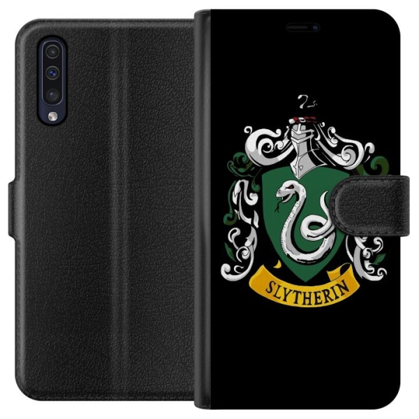 Samsung Galaxy A50 Plånboksfodral Harry Potter - Slytherin