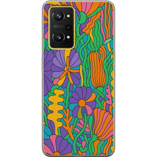 Realme GT Neo 3T Läpinäkyvä kuori Värien räjähdys