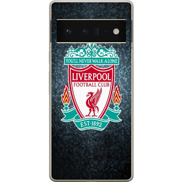 Google Pixel 6 Pro Gjennomsiktig deksel Liverpool Football Clu