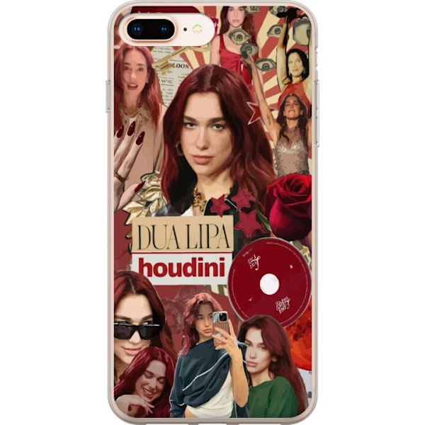 Apple iPhone 8 Plus Läpinäkyvä kuori Dua Lipa – Fashion & Style Edit