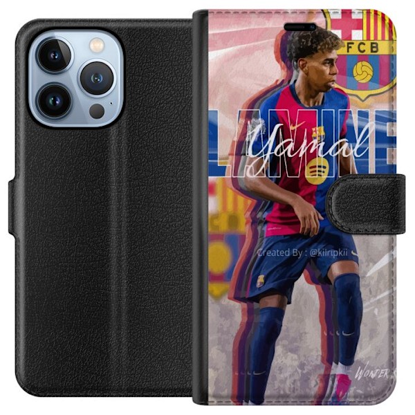 Apple iPhone 13 Pro Plånboksfodral Lamine Yamal FCB