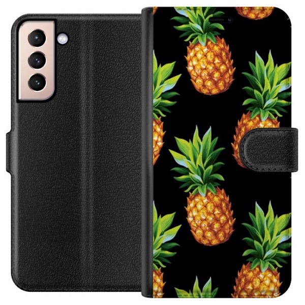 Samsung Galaxy S21 Tegnebogsetui Ananas