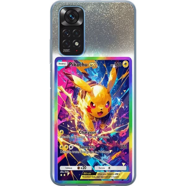 Kompatibelt Mobildeksel til Xiaomi Redmi Note 11S Pikachu gul
