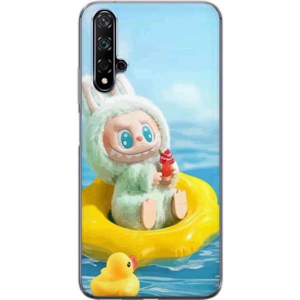 Huawei nova 5T Genomskinligt Skal Labubu Macaron Series