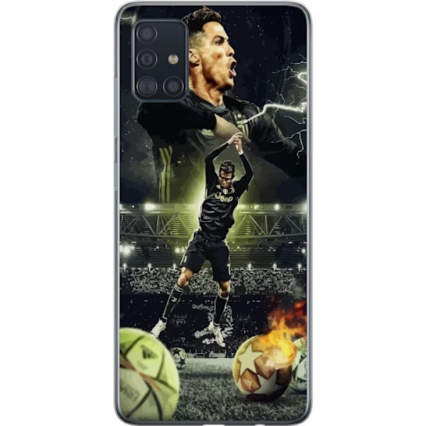 Samsung Galaxy A51 Genomskinligt Skal Ronaldo