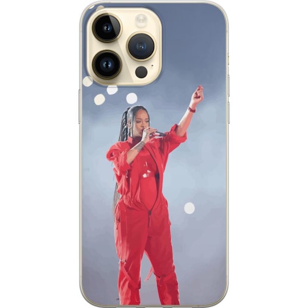 Apple iPhone 14 Pro Max Genomskinligt Skal Rihanna – Trendsetting Looks & Style