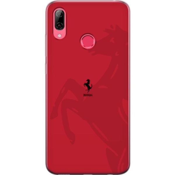 Huawei Y7 (2019) Gennemsigtig cover Ferrari