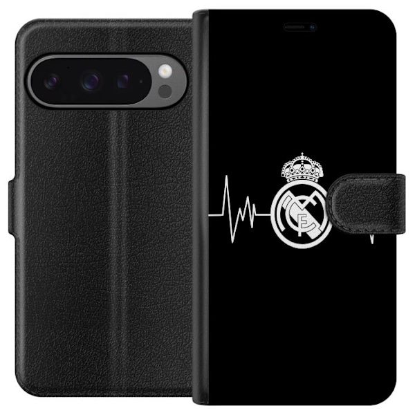 Google Pixel 9 Pro XL Plånboksfodral Real Madrid CF