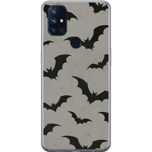 OnePlus Nord N10 5G Läpinäkyvä kuori Flutterprint