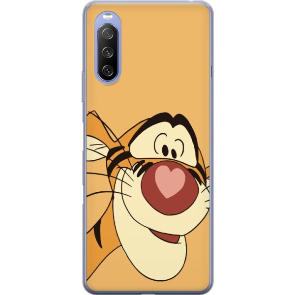 Sony Xperia 10 III Lite Gennemsigtig cover Tiger