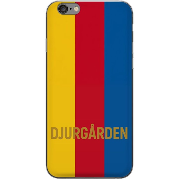 Apple iPhone 6 Plus Läpinäkyvä kuori Djurgården – jalkap