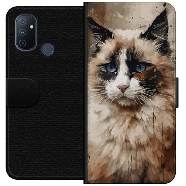 OnePlus Nord N100 Tegnebogsetui Ragdoll