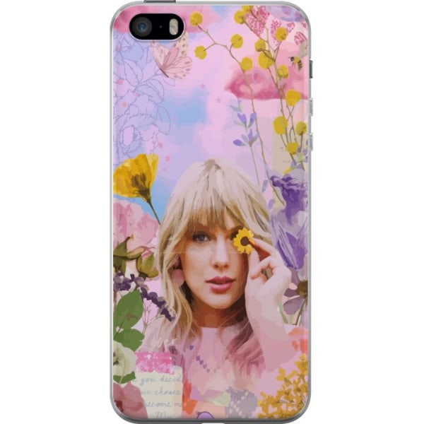Apple iPhone SE (2016) Läpinäkyvä kuori Taylor Swift