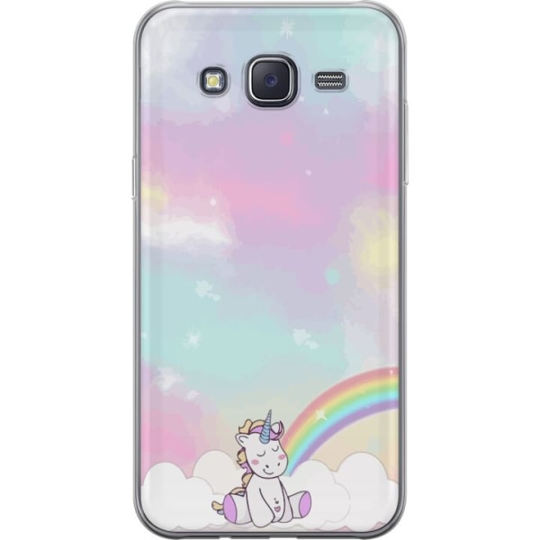 Samsung Galaxy J5 Genomskinligt Skal Unicorn
