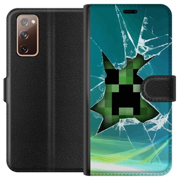 Samsung Galaxy S20 FE Tegnebogsetui MineCraft