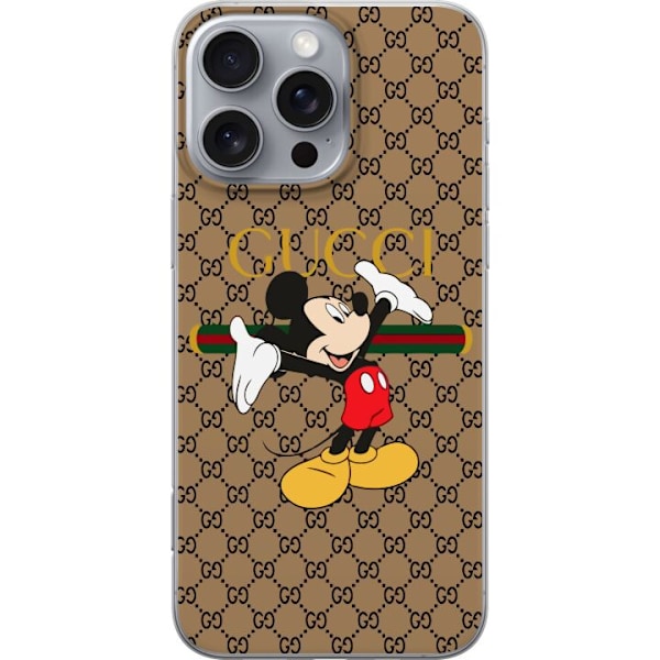 Apple iPhone 16 Pro Max Gennemsigtig cover GC Mickey Mus