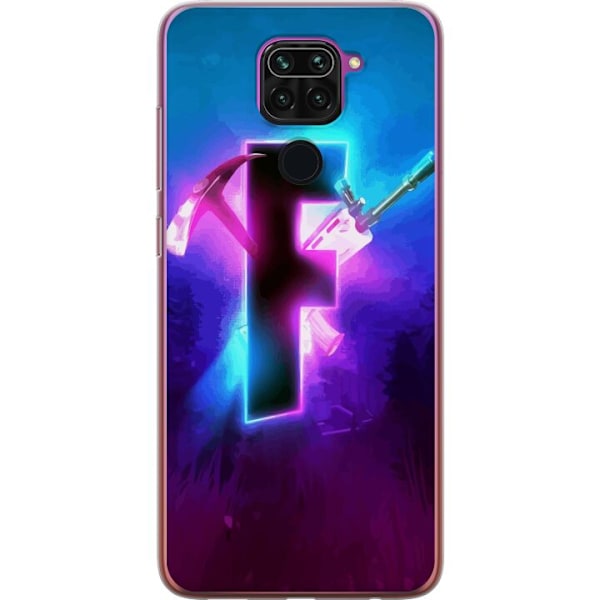 Xiaomi Redmi Note 9 Läpinäkyvä kuori Fortnite