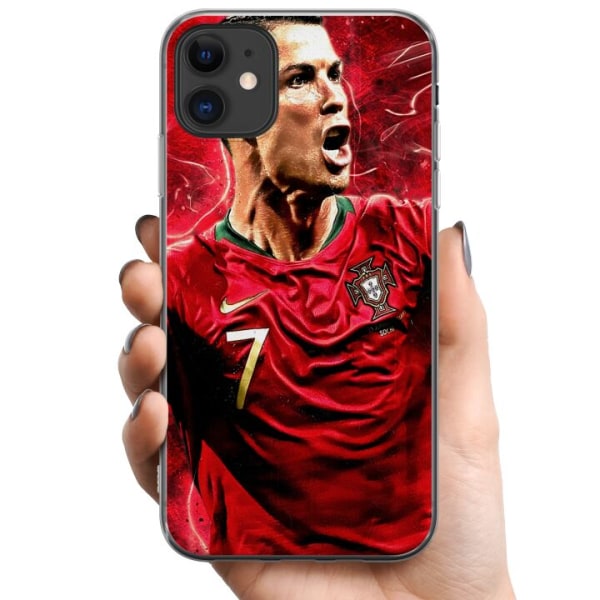 Apple iPhone 11 TPU Mobildeksel Cristiano Ronaldo
