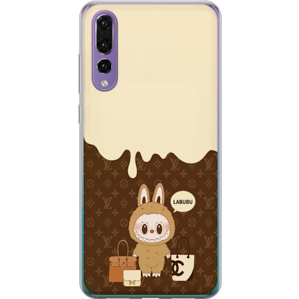 Huawei P20 Pro Läpinäkyvä kuori Labubu Blue Chill - Sinisen