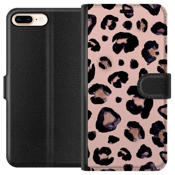 Apple iPhone 8 Plus Lompakkokotelo Kaunis Leo