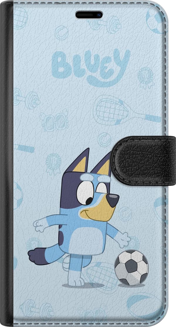 Kompatibelt Plånboksfodral till Apple iPhone 14 Bluey