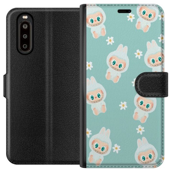 Sony Xperia 10 II Plånboksfodral Labubu Candy Vibes – Söt