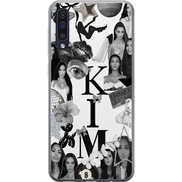 Samsung Galaxy A50 Genomskinligt Skal Kim Kardashian – Aesthetic Look 2025