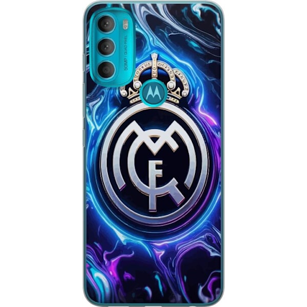 Motorola Moto G71 5G Genomskinligt Skal Real Madrid