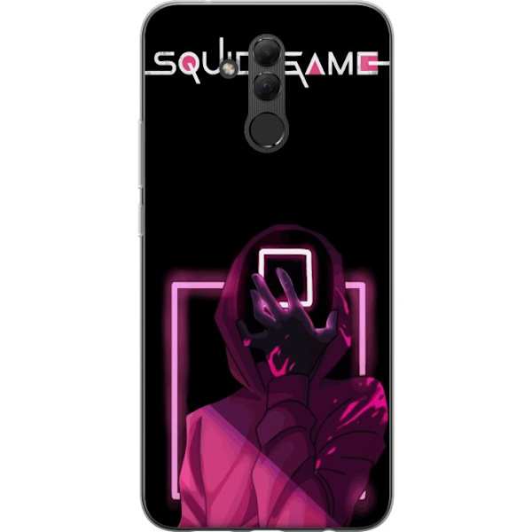 Huawei Mate 20 lite Genomskinligt Skal Squid Game Tema Populär Serie Motiv Grafiskt Ikoniskt Design Asiatisk Popkultur Spänning Drama