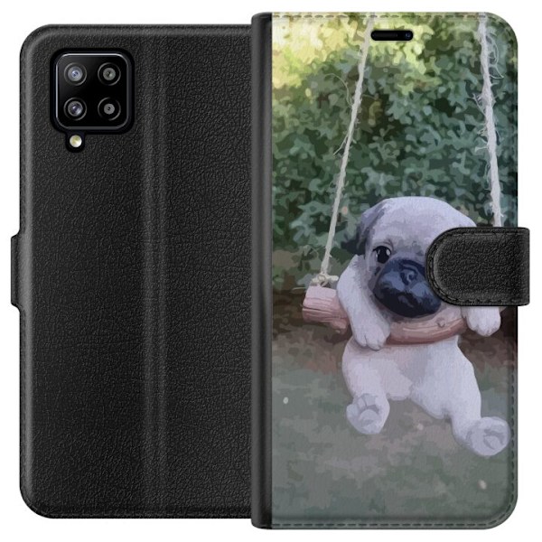 Samsung Galaxy A42 5G Plånboksfodral Söt Hundvalp