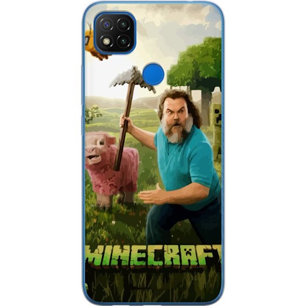 Xiaomi Redmi 9C NFC Genomskinligt Skal A Minecraft Movie