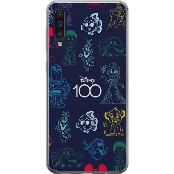 Samsung Galaxy A50 Gennemsigtig cover Disney 100