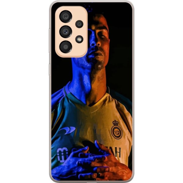 Samsung Galaxy A33 5G Läpinäkyvä kuori Cristiano Ronaldo