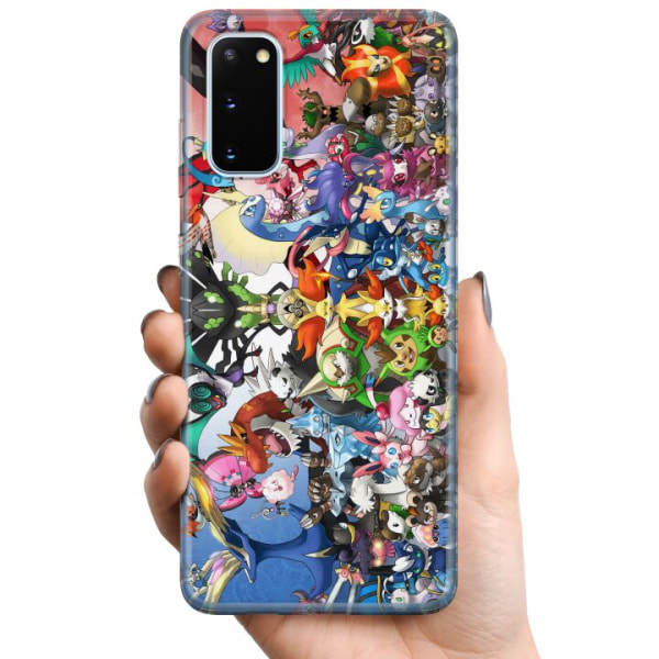 Samsung Galaxy S20 TPU Matkapuhelimen kuori Pokemon