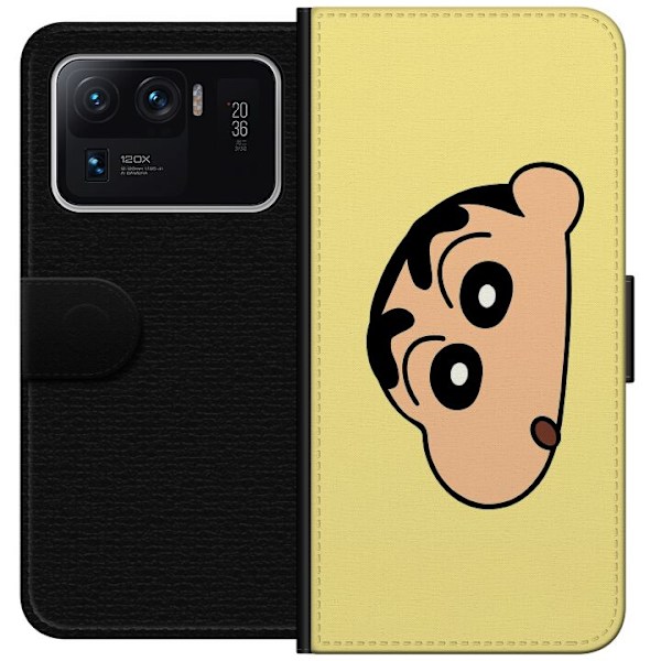 Xiaomi Mi 11 Ultra Tegnebogsetui Peeking Shinchan