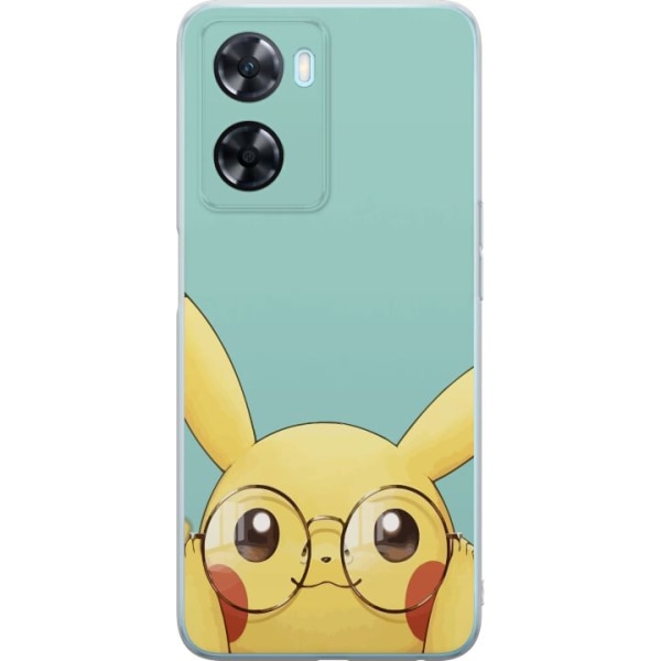 OnePlus Nord N20 SE Läpinäkyvä kuori Pikachu lasit