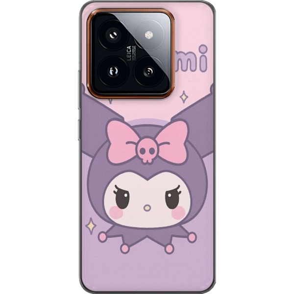 Xiaomi 14 Pro Läpinäkyvä kuori Kuromi Kawaii