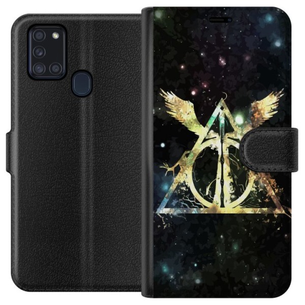 Samsung Galaxy A21s Tegnebogsetui Harry Potter