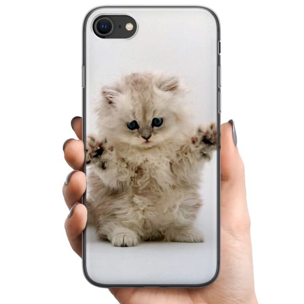 Kompatibelt Mobildeksel til Apple iPhone SE (2020) Katt